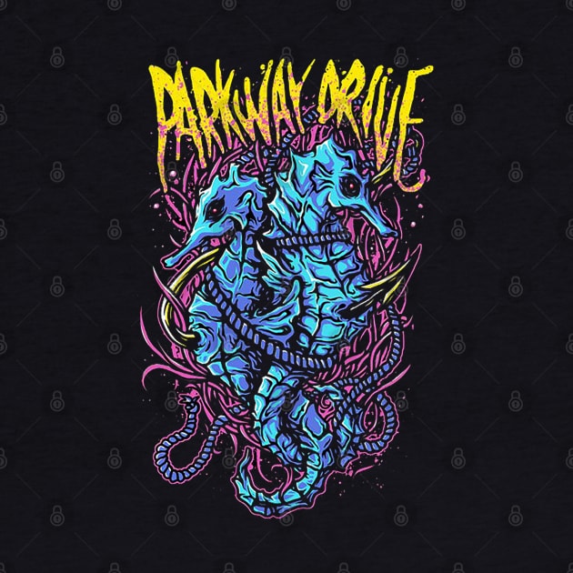 Vintage parkway drive animal by PATTERNCOLORFUL